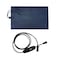 Dr Infrared Heater Blue 23 in. x 40 in. Heated Rubber Snow Melting Mat with 10 ft. GFCI Cable DR-101 - alternate 1